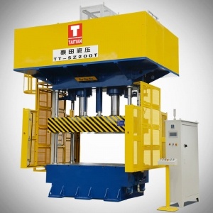fyra kolumn hydraulisk pressmaskin
